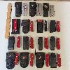 Victorinox Multi-Tools & Swiss Army Knives with cases.  1 Lot = Est. 15 pieces 